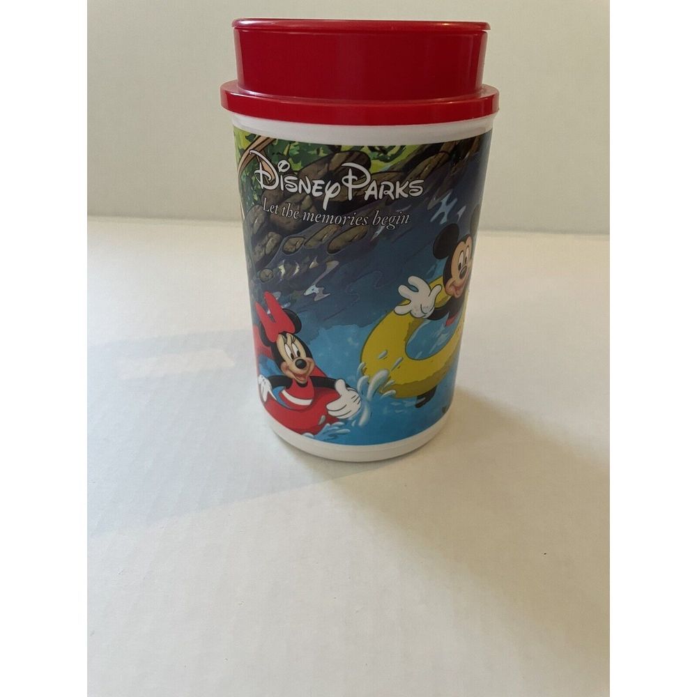 Walt Disney Water Park Rapid Refill Plastic Mickey Mouse Whitley Drink Works